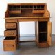 American oak desk, late 19th century.