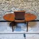 Teak table, vintage Scandinavian style from the 1960s, with hidden extension