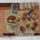 Oil on canvas Still life with fruits XX Minorca