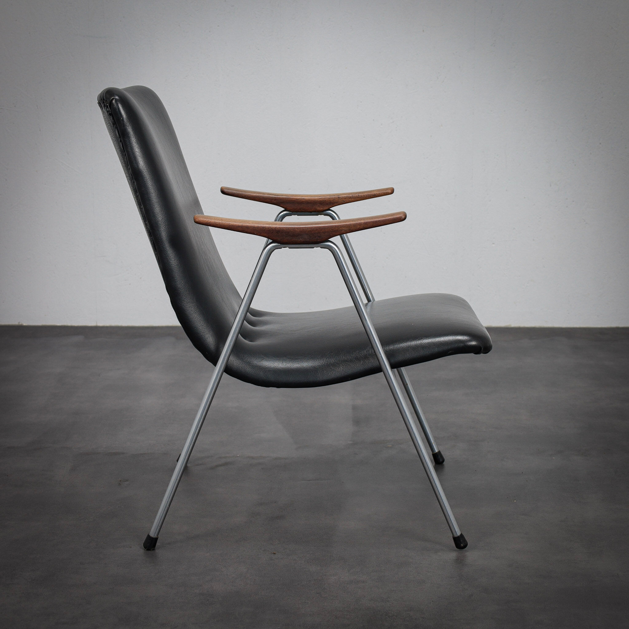 Fauteuil lounge moderne du milieu du siècle, Pays-Bas, années 1960