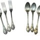 Silver plated cutlery set