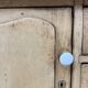 Antique English two-body buffet in solid pine (renovated)