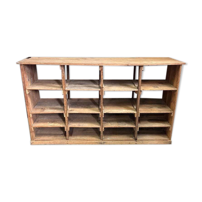 Casier de rangement, meuble de métier artisanal
