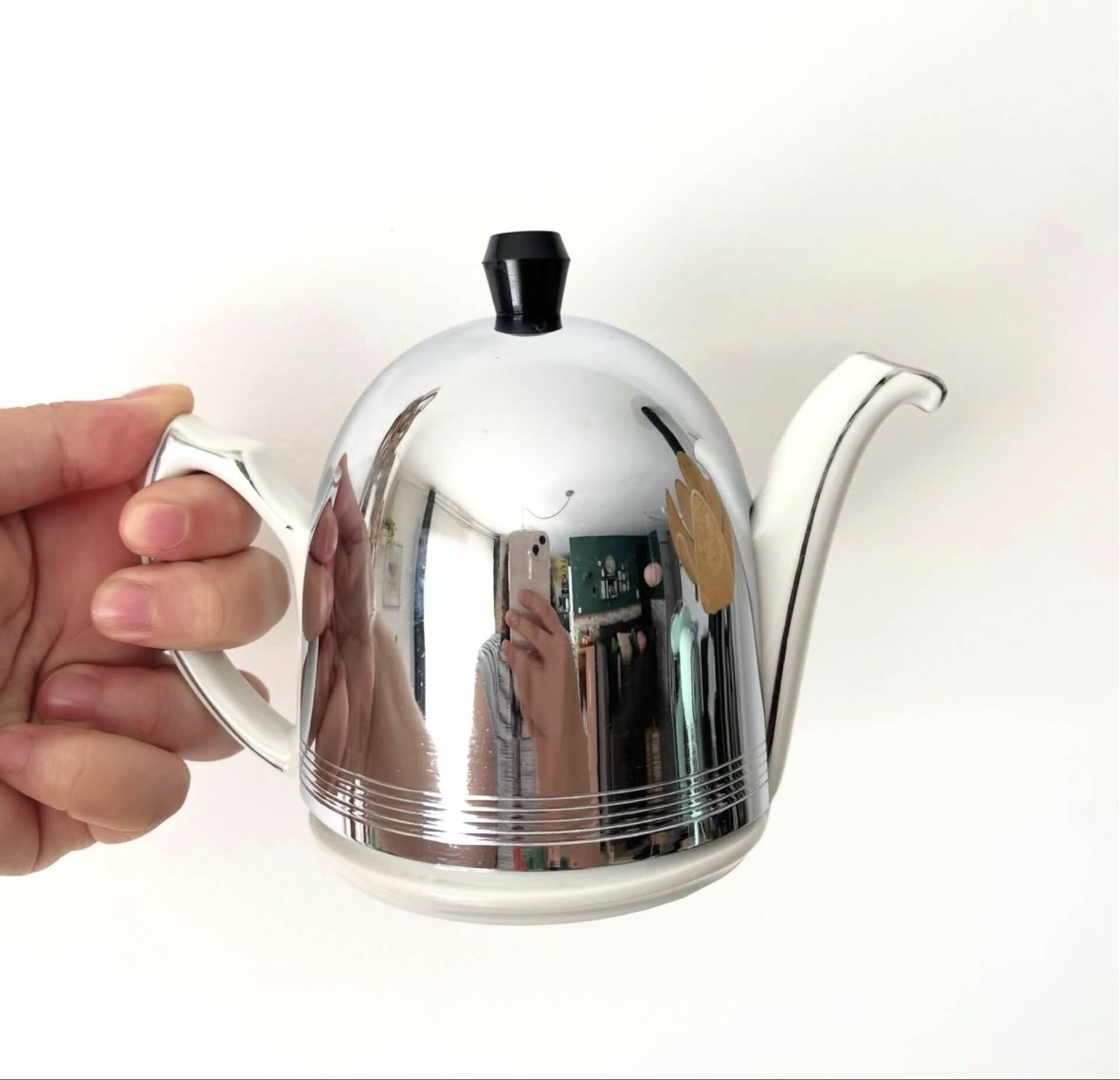 Vintage porcelain teapot
