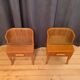 A pair of bedside tables by Axel Larsson, Bodafors, Sweden, 1940s.
