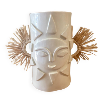 Grand vase céramique artisanal