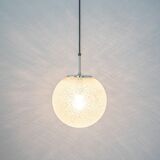 1 out of 10 Limburg Chrome with glass ball pendant, Germany, 1970s