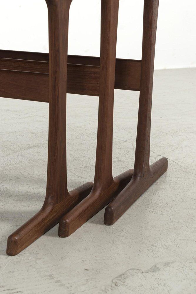 Tables gigognes par Kai Kristiansen, ensemble de 3
