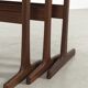 Tables gigognes par Kai Kristiansen, ensemble de 3