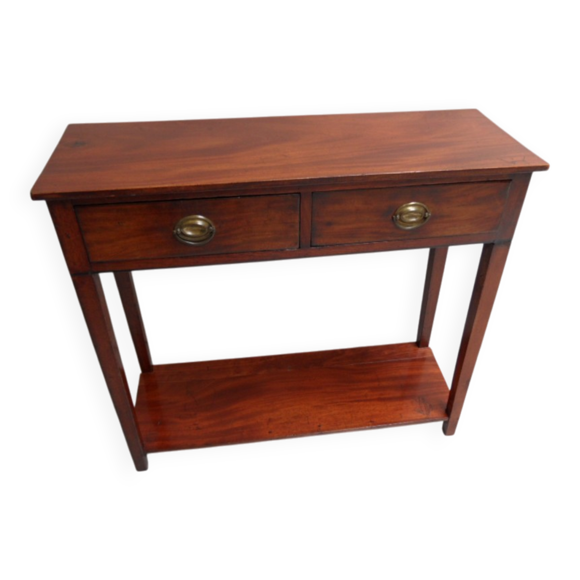Antique mahogany sidetable