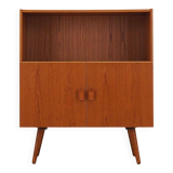 Teak bookcase, Danish design, 1970s, production: Denka