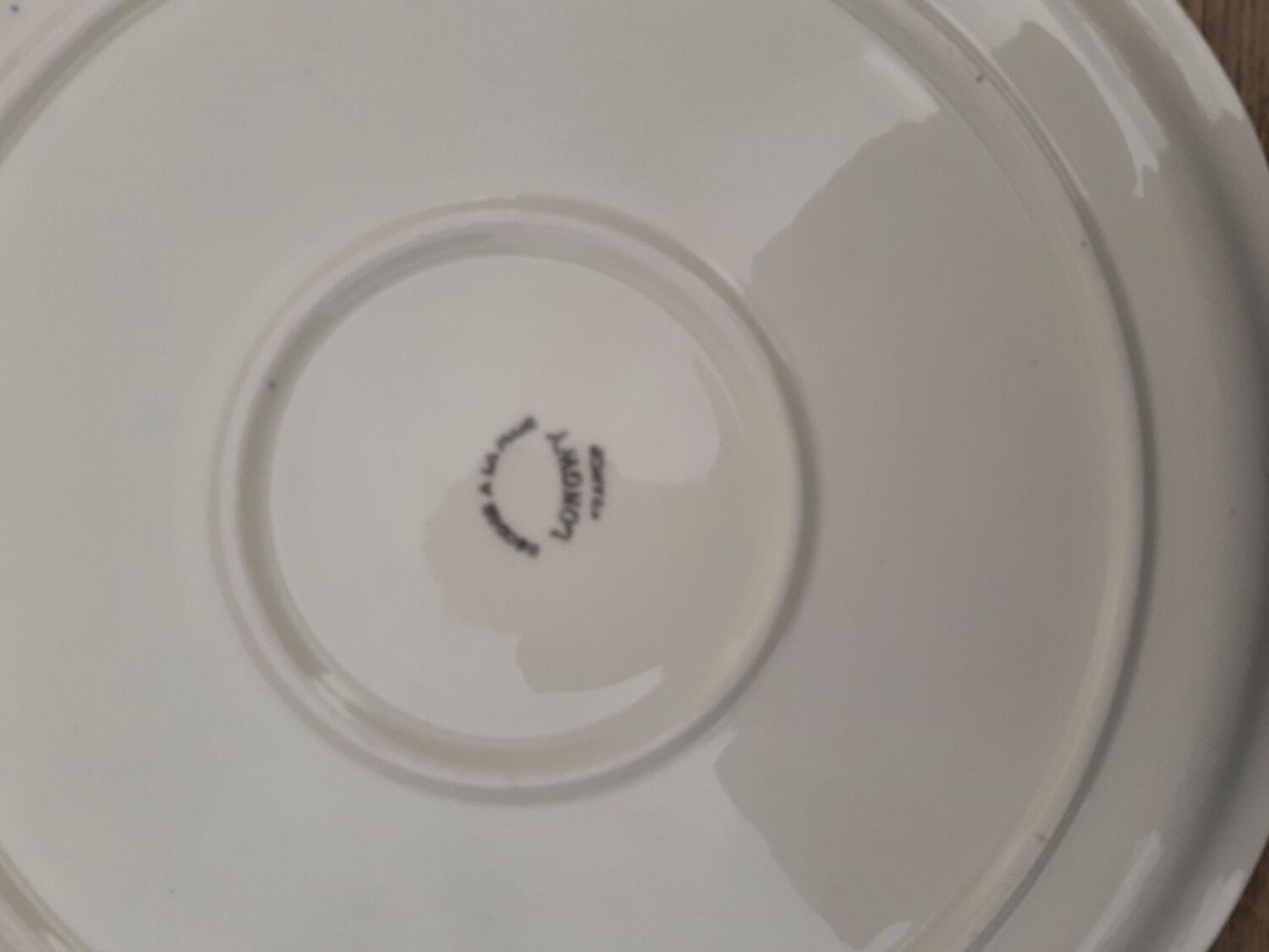 Longwy birds cake dish