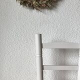 Small 50s straw chair revamped