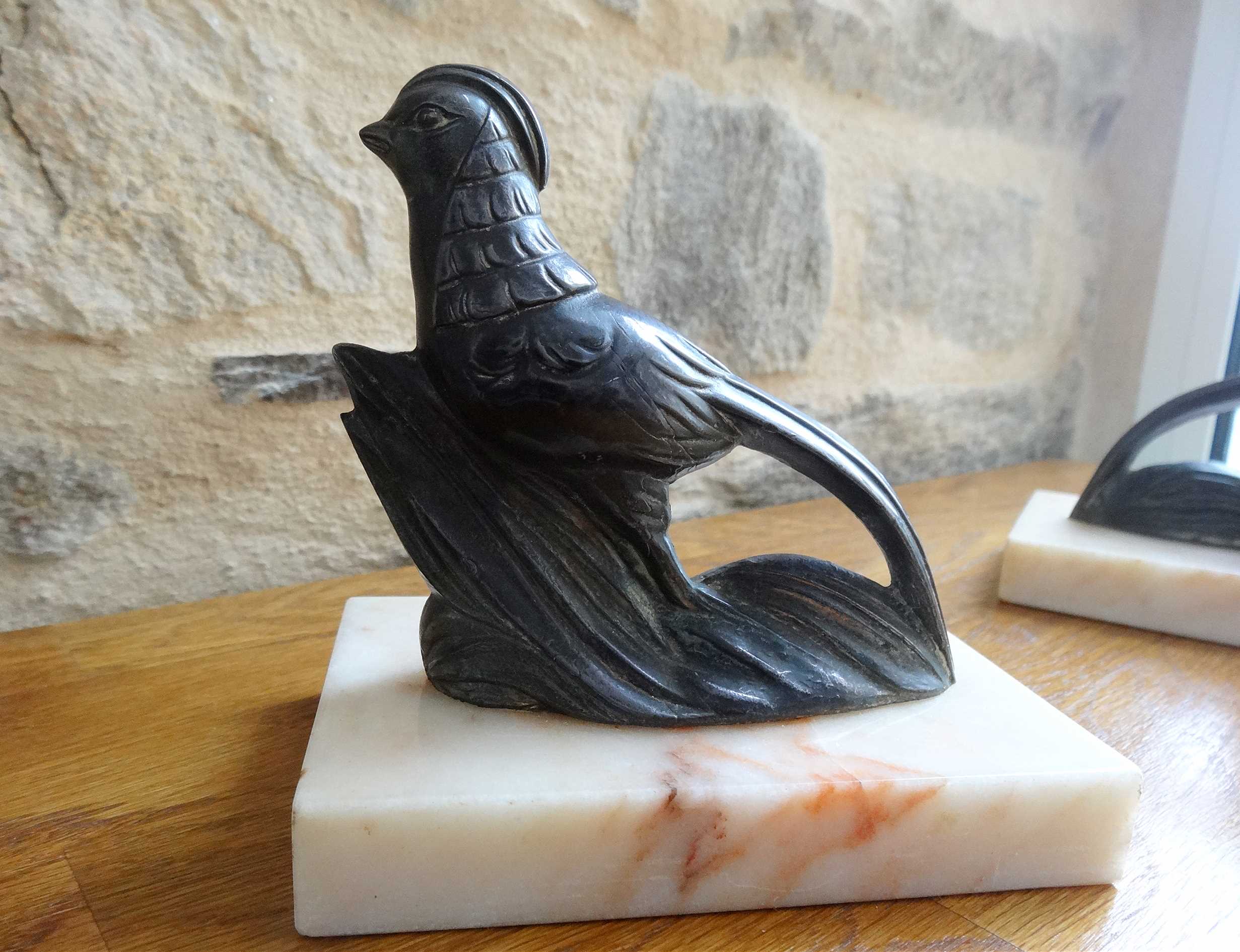 Greenhouse art deco books "birds" marble and regulates