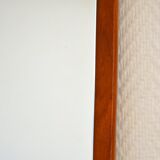 Scandinavian Mirror 60s teak 34x73cm