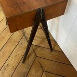 Chevet ou table d'appoint en bois style danois vintage