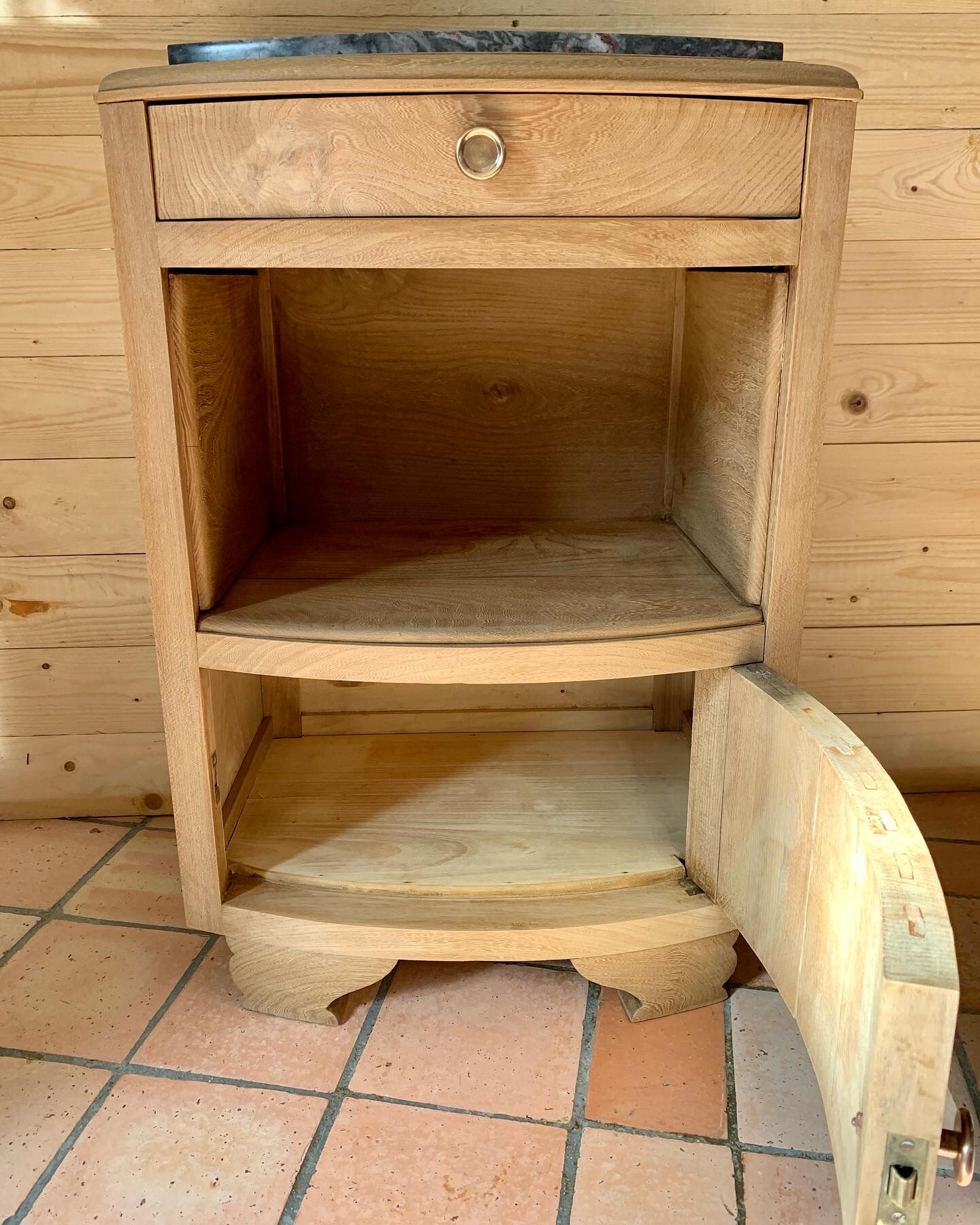 Art Deco bedside table