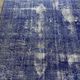 Oushak Rug Navy 7x10 Turkish Rug -Overdyed Rug Cobalt, Rug Living Room