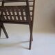 Wooden folding magazine rack