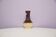 Vintage beige & brown west germany vase bay