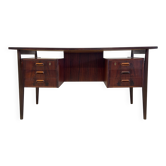 Bureau En Palissandre Par Gunnar Nielsen Pour Tibergaard