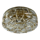 60s 70s ceiling lamp or wall lamp Bubble Glass Germany Space Age Design