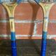 Pair of Vintage Tennis Rackets MAJESTIC Wood 1950s #D581