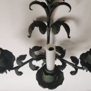 Wall lamp iron and sheet metal
