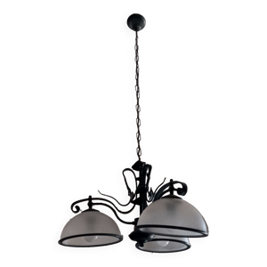 Lustre 3 lumières en - fer