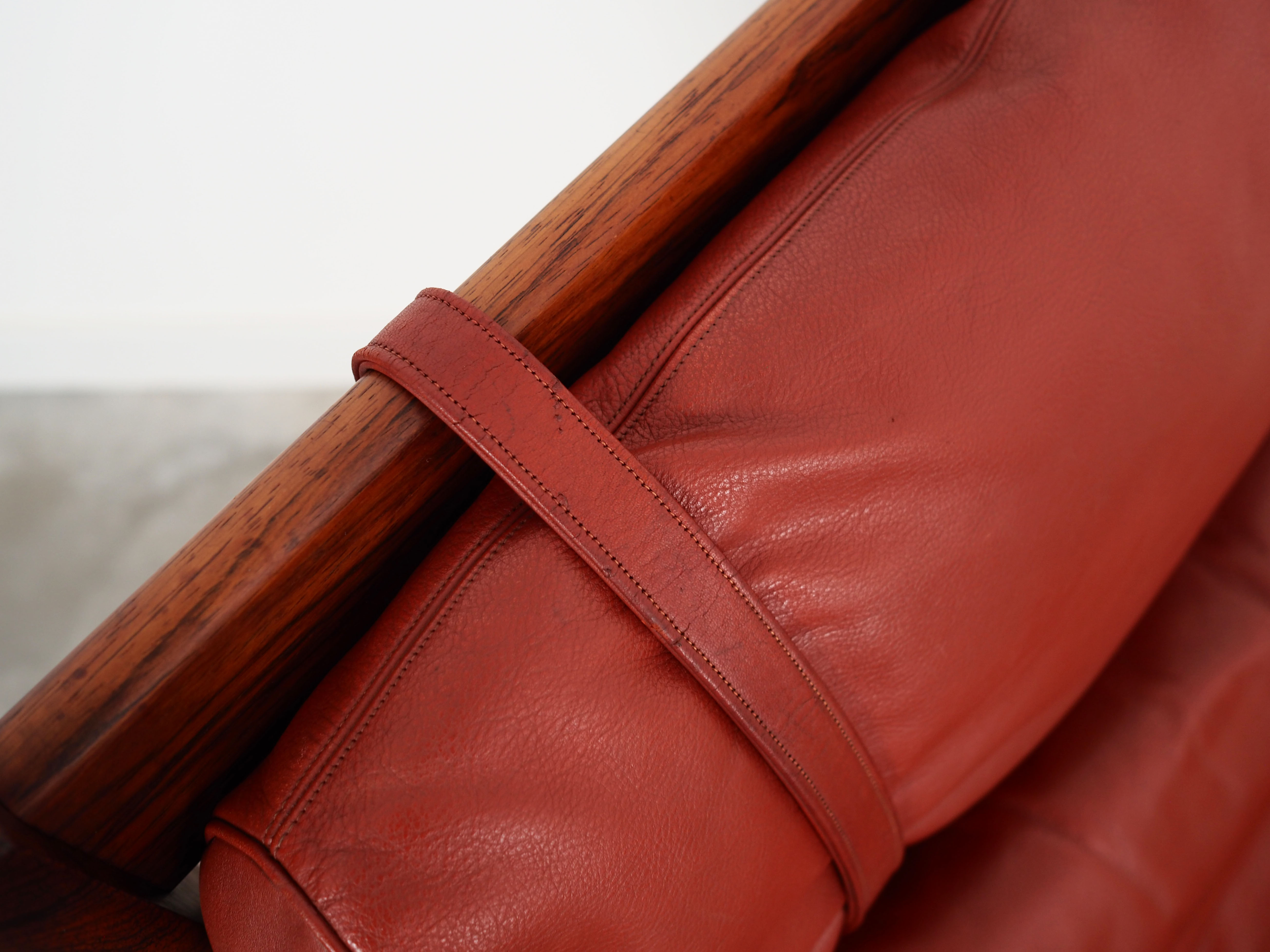 Rosewood armchair, Danish design, 1960s, designer: Erik Ole Jørgensen, manufacture: Georg Jørgensen