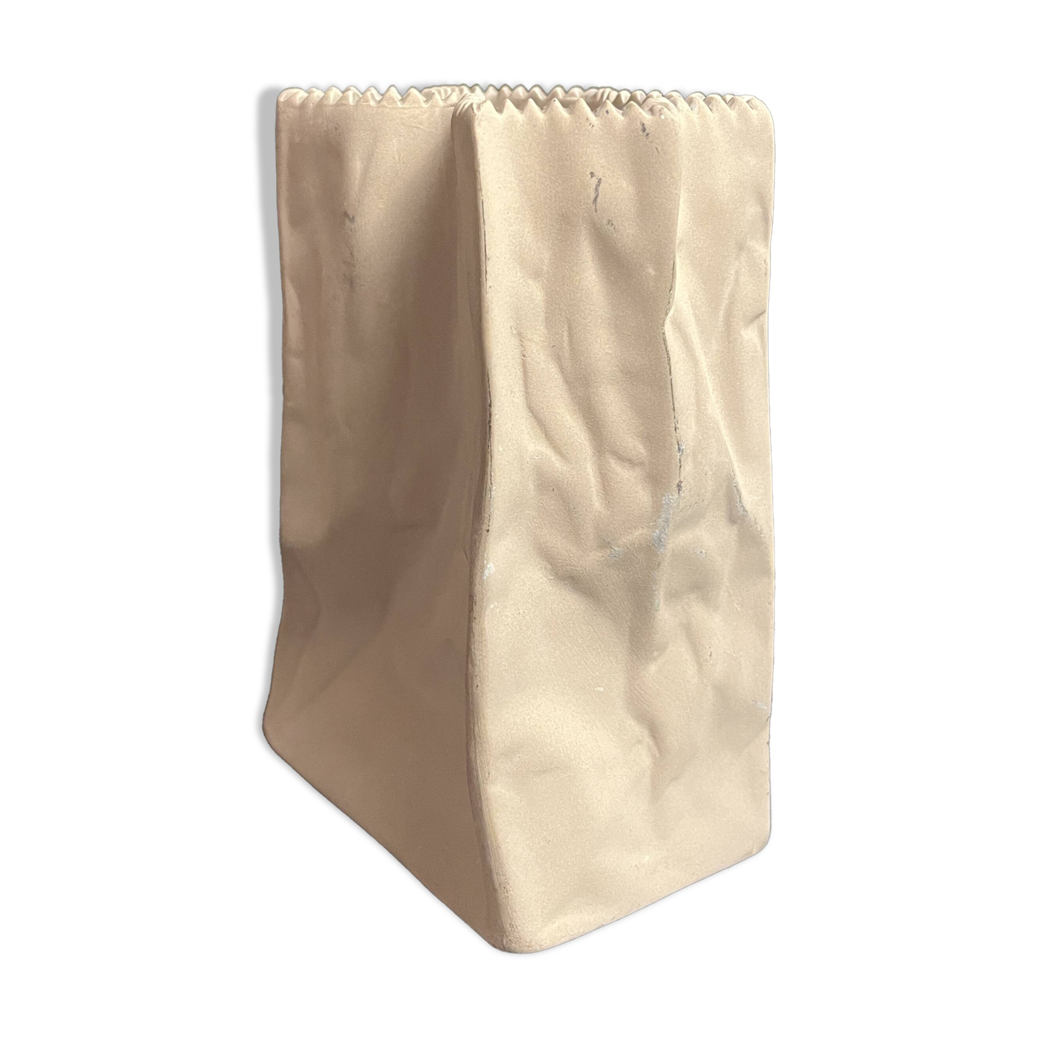 Rosenthal paper bag vase by Tapio Wirkkala, 1970s