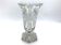 Vase en cristal du milieu du siècle, Pologne, années 1960
