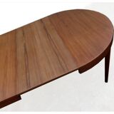 Danish round table by Oluf Th. Larsen Scandinavian teak vintage 1960