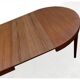 Danish round table by Oluf Th. Larsen Scandinavian teak vintage 1960