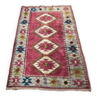 vintage pink persian rug