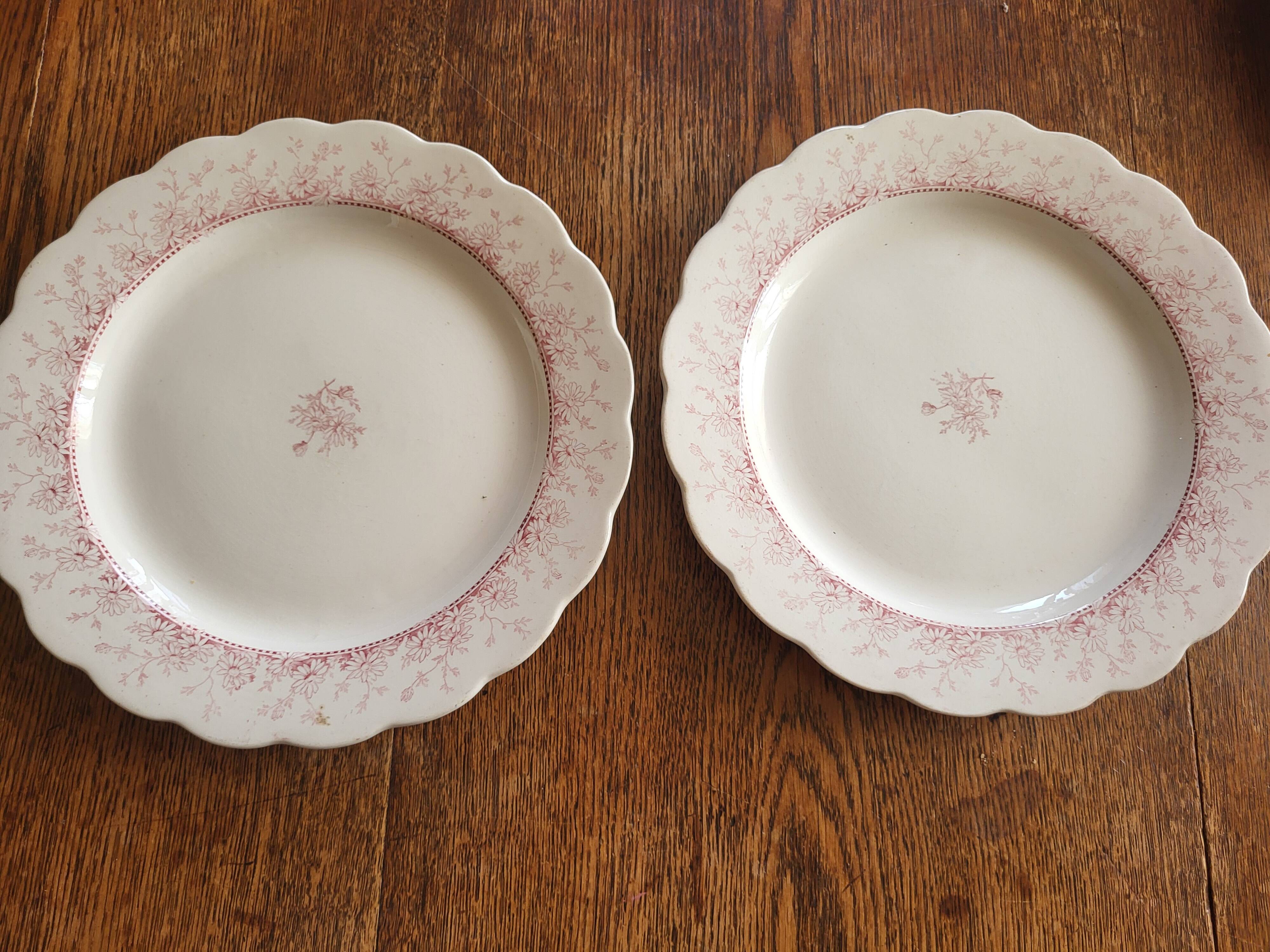 Service anglais ancien en céramique