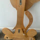 Vintage cat coat rack in solid pine from the 70s-80s.