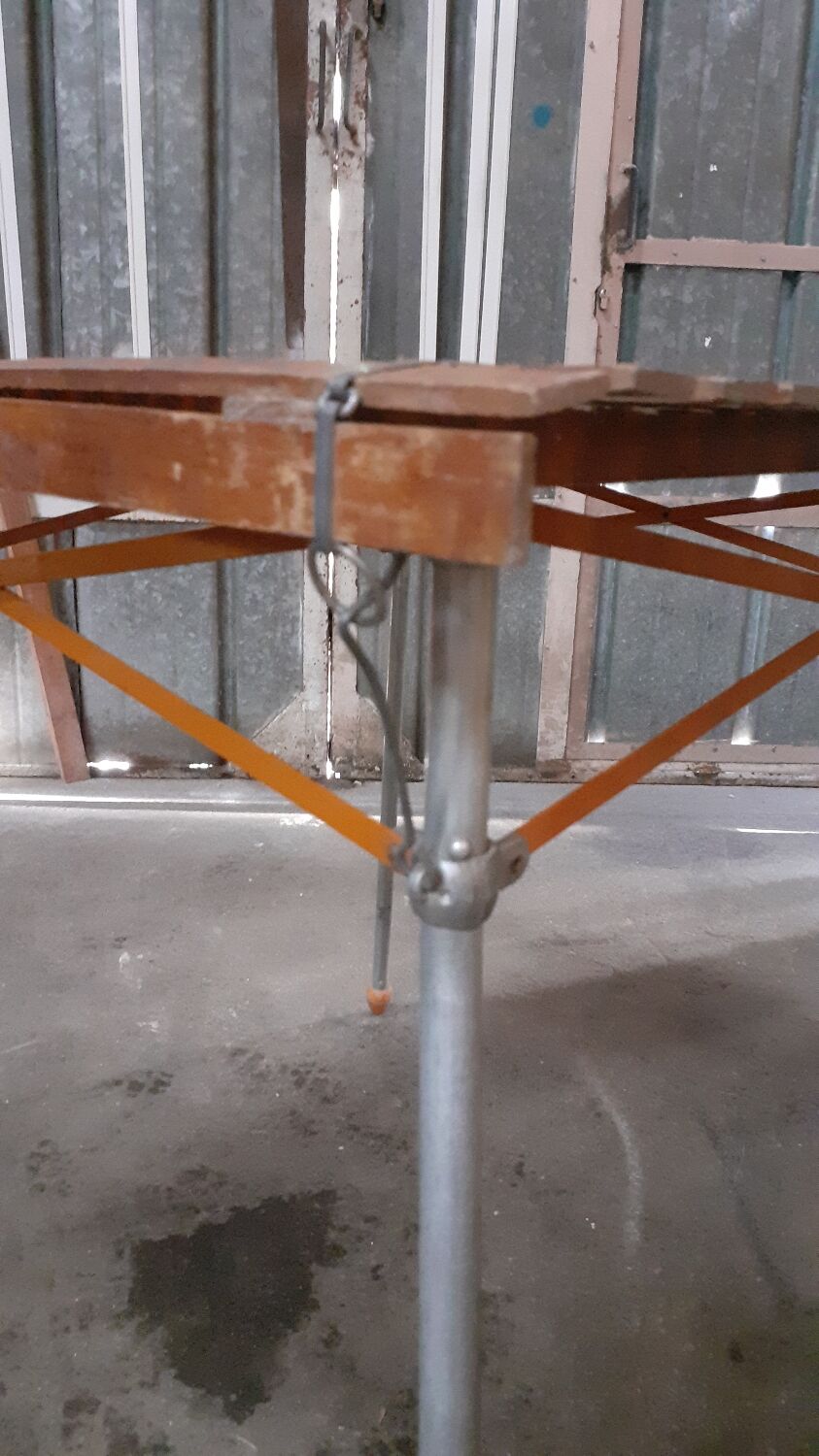 Camping folding table