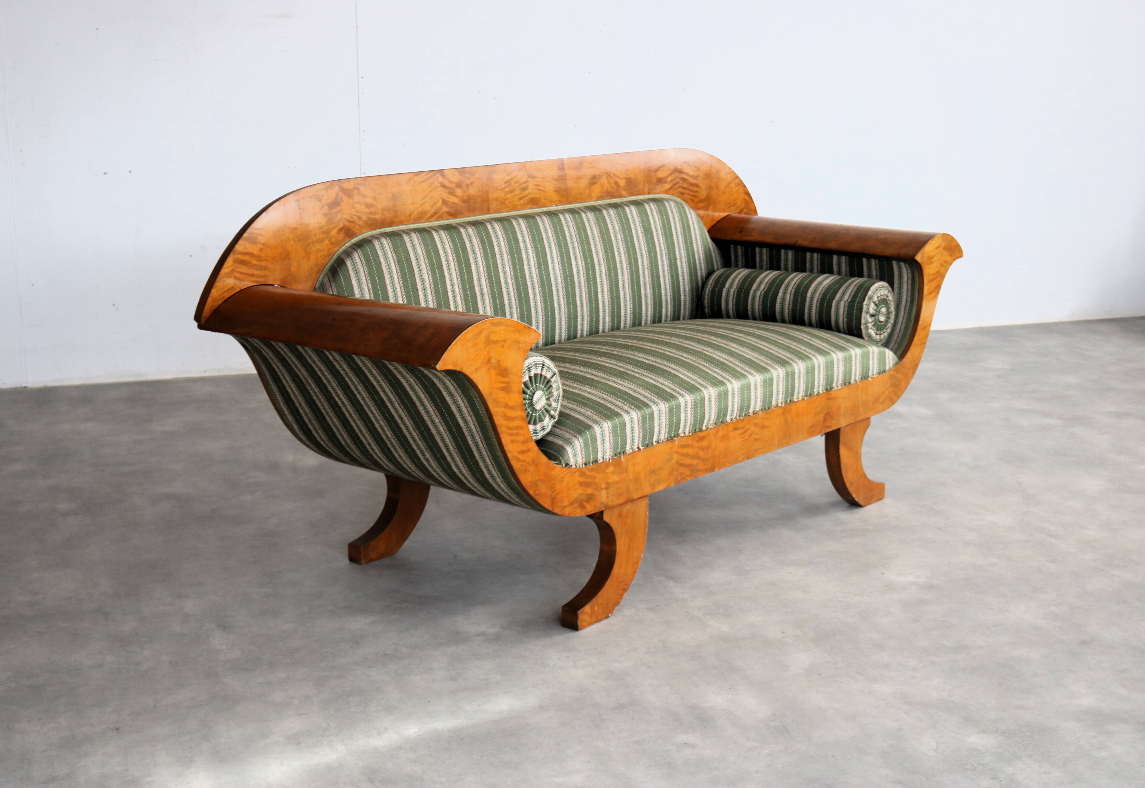 Sofa vintage | banc | Biedermeier | années 1960