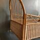 Baby rattan bed
