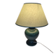 vintage green ceramic lamp Ibiza Robert de Schuytener light fixture