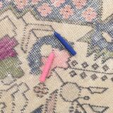 4x7 Brunt Red Oriental Handmade Vintage Rug, 142x224Cm SK 6770