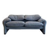 Maralunga 2-seater sofa by Vico Magistretti for Cassina
