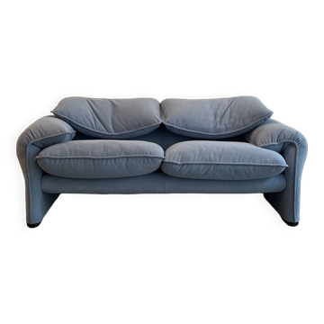 Maralunga 2-seater sofa by Vico Magistretti for Cassina