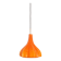 Vintage Orange Glass Pendant Lamp By Peill And Putzler 1960