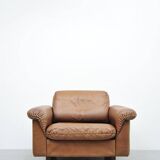 DS41A leather armchair by De Sede, 1970s