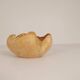 Scandinavian Modern Set of 2 Organic Bowls in Swedish Burl Wood, circa 1990s