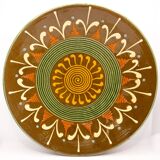 Vintage XL dish from the sixties from Puigdemont, Spain