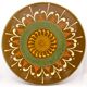 Vintage XL dish from the sixties from Puigdemont, Spain