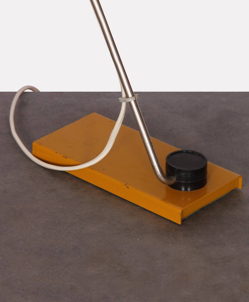 Metal lamp, Czech design from the 1970s